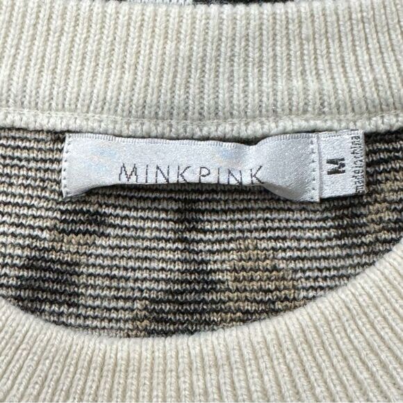 MinkPink Oversized Leopard Print Sweater Women’s Medium - Picture 3 of 3